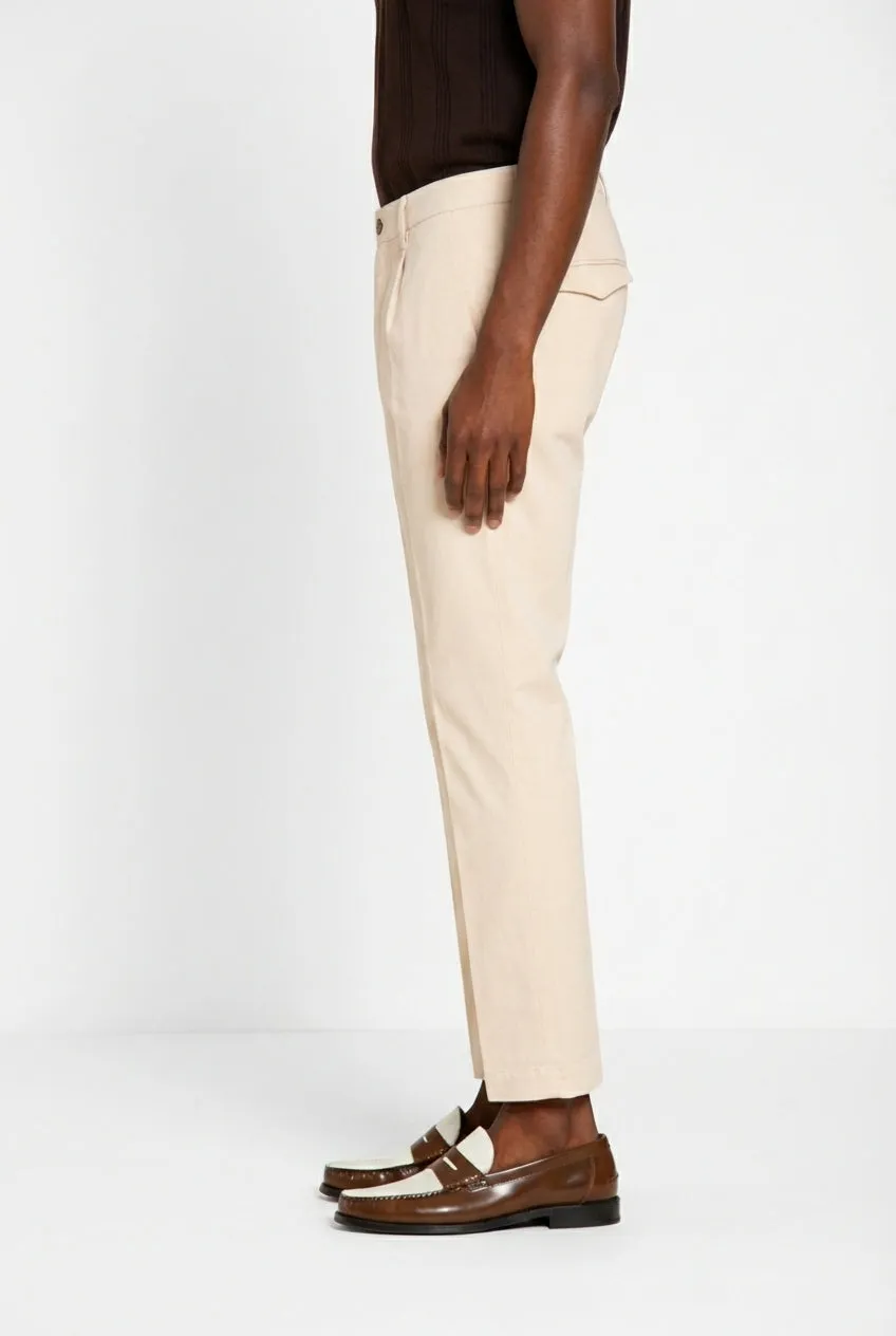 Mason's Torino 1 Pinces Flex chinos herre lyserød slim