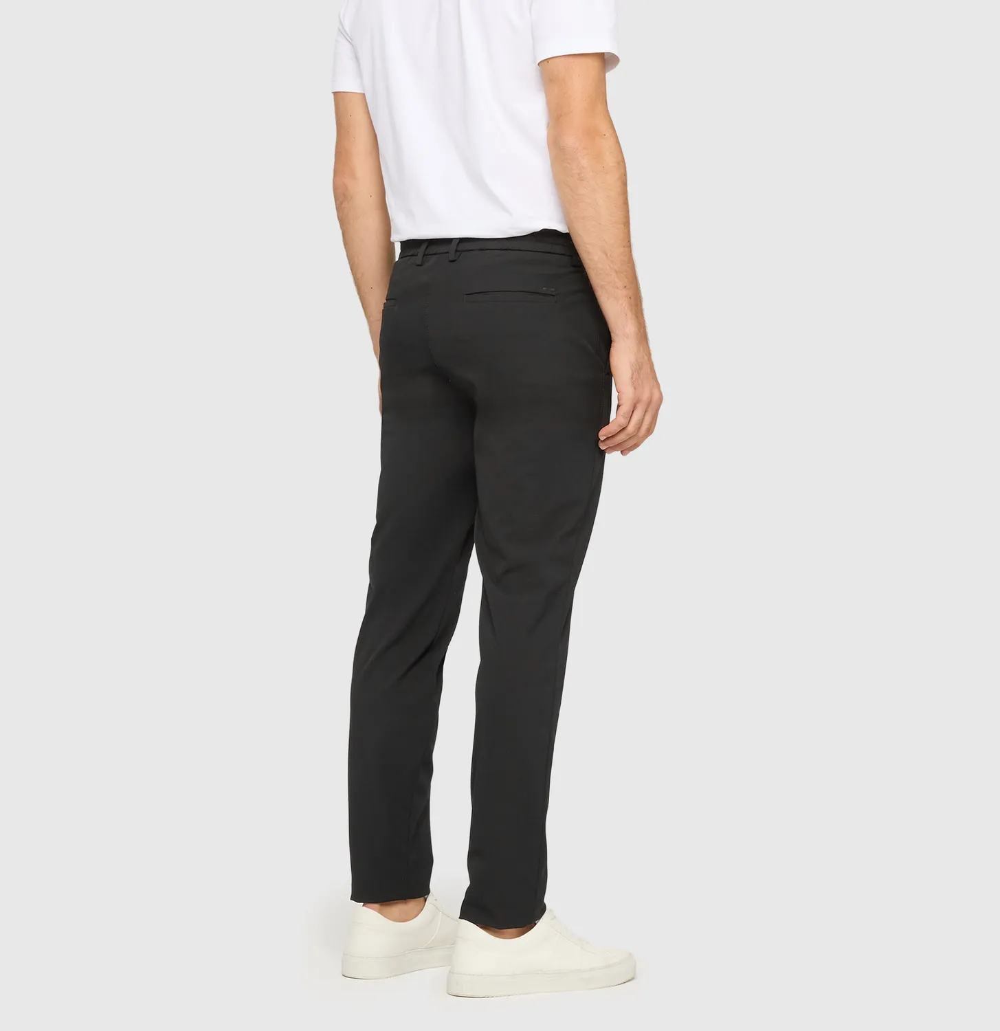 MAC Traveller habitbukser sort regular fit stretch