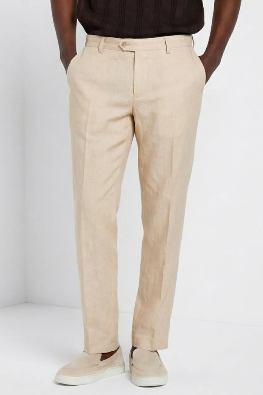 Mason's New York Icon Flex chinos regular beige hør