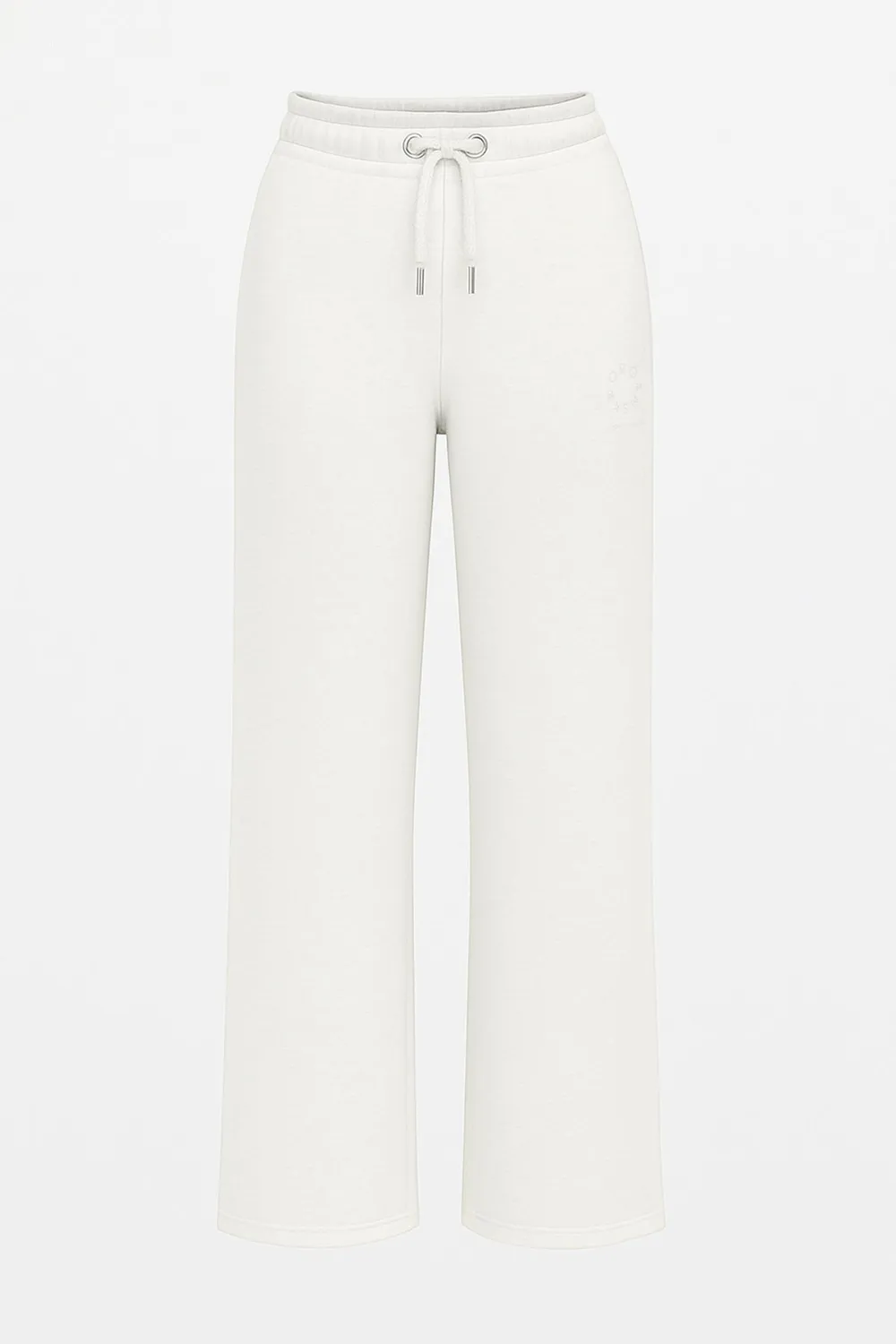 Organsk Wide-Leg sweatpants grå økologisk
