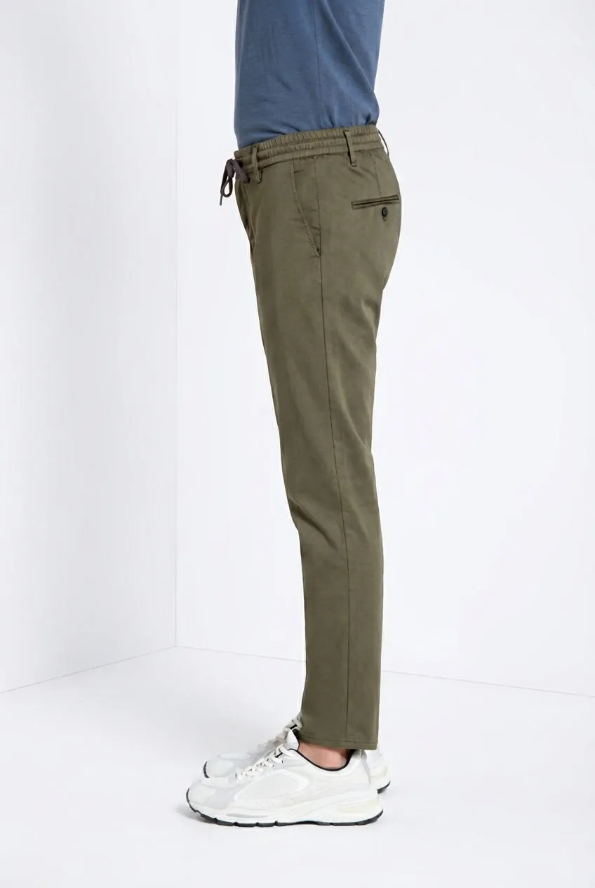 Mason's Milano Jogger chinos grøn extra slim