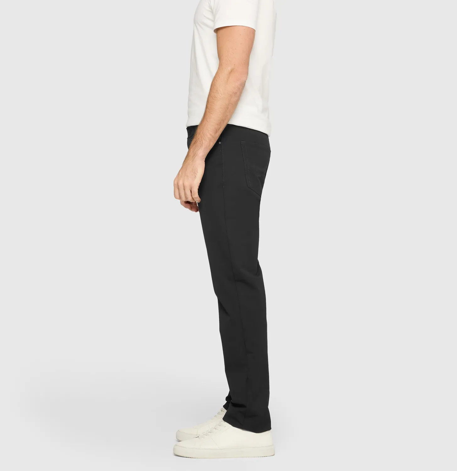 MAC Arne Modern Fit gabardine bukser sort
