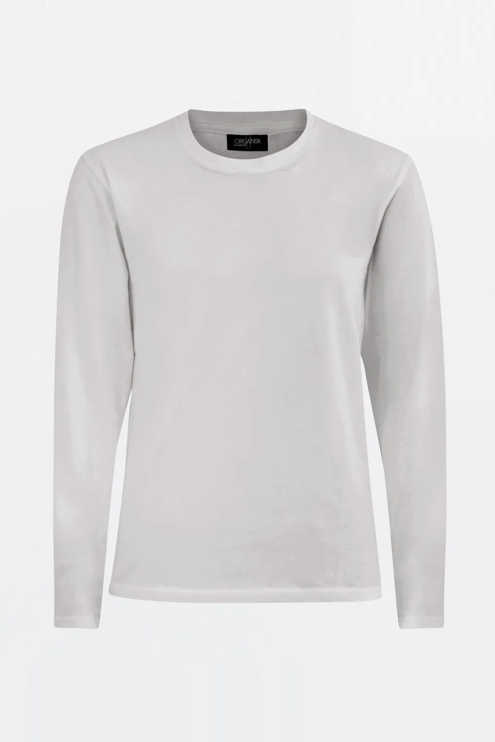 Organsk The Classic Organic T-shirt sort langærmet