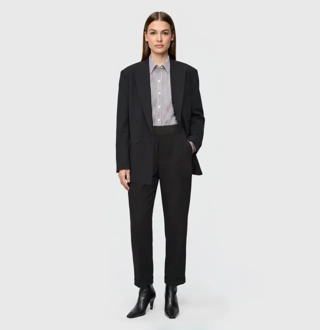 MAC Chino Smart 4615-00-0419L bukser sort flannel