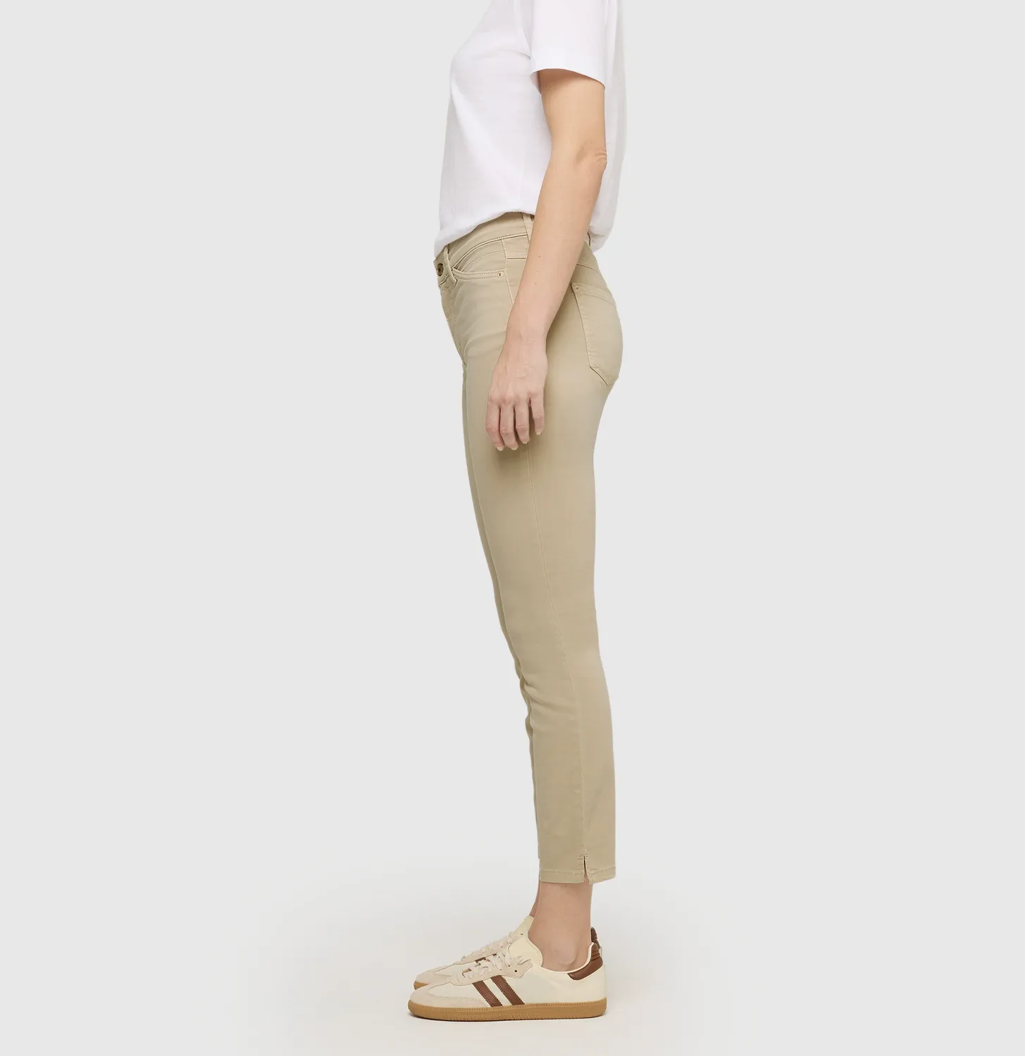 MAC Dream Summer jeans beige slim fit slids