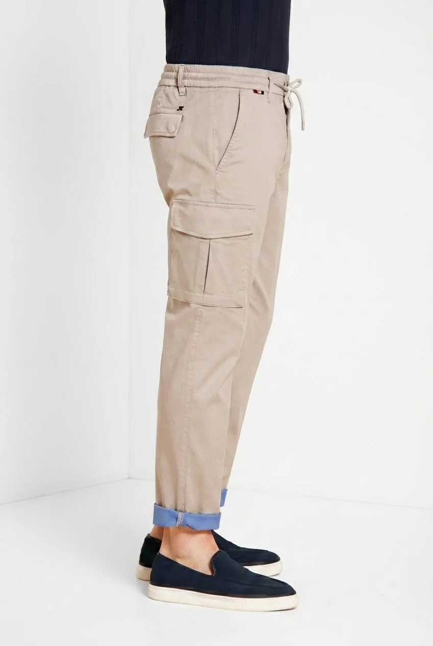 Mason's Chile Jogger cargobukser beige extra slim