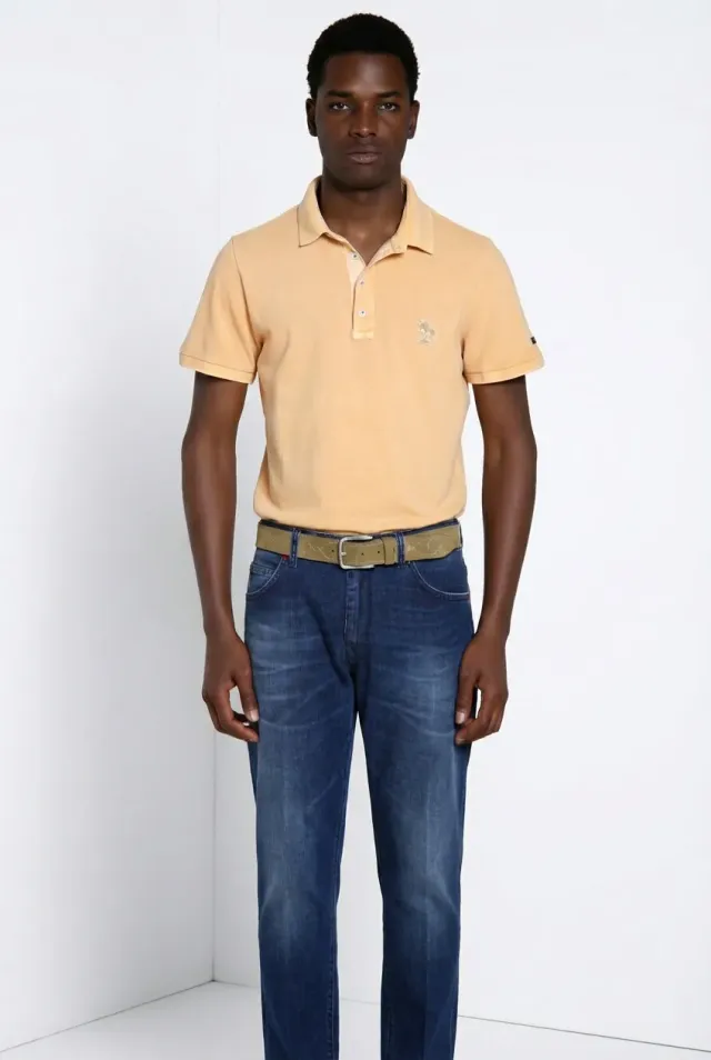 Mason's Leopardi polo koral bomuld S-4XL