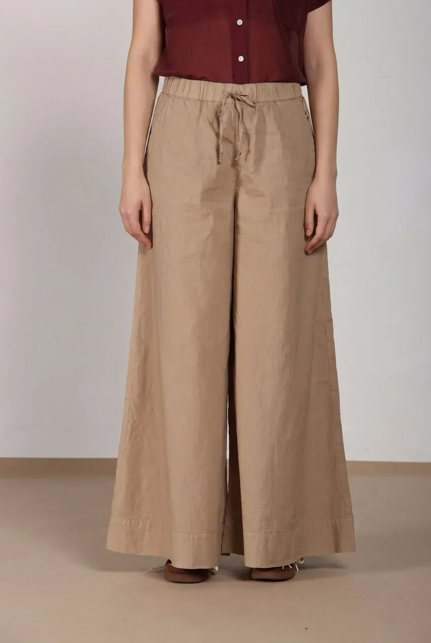Mason's Portofino chino jogger beige hør vid