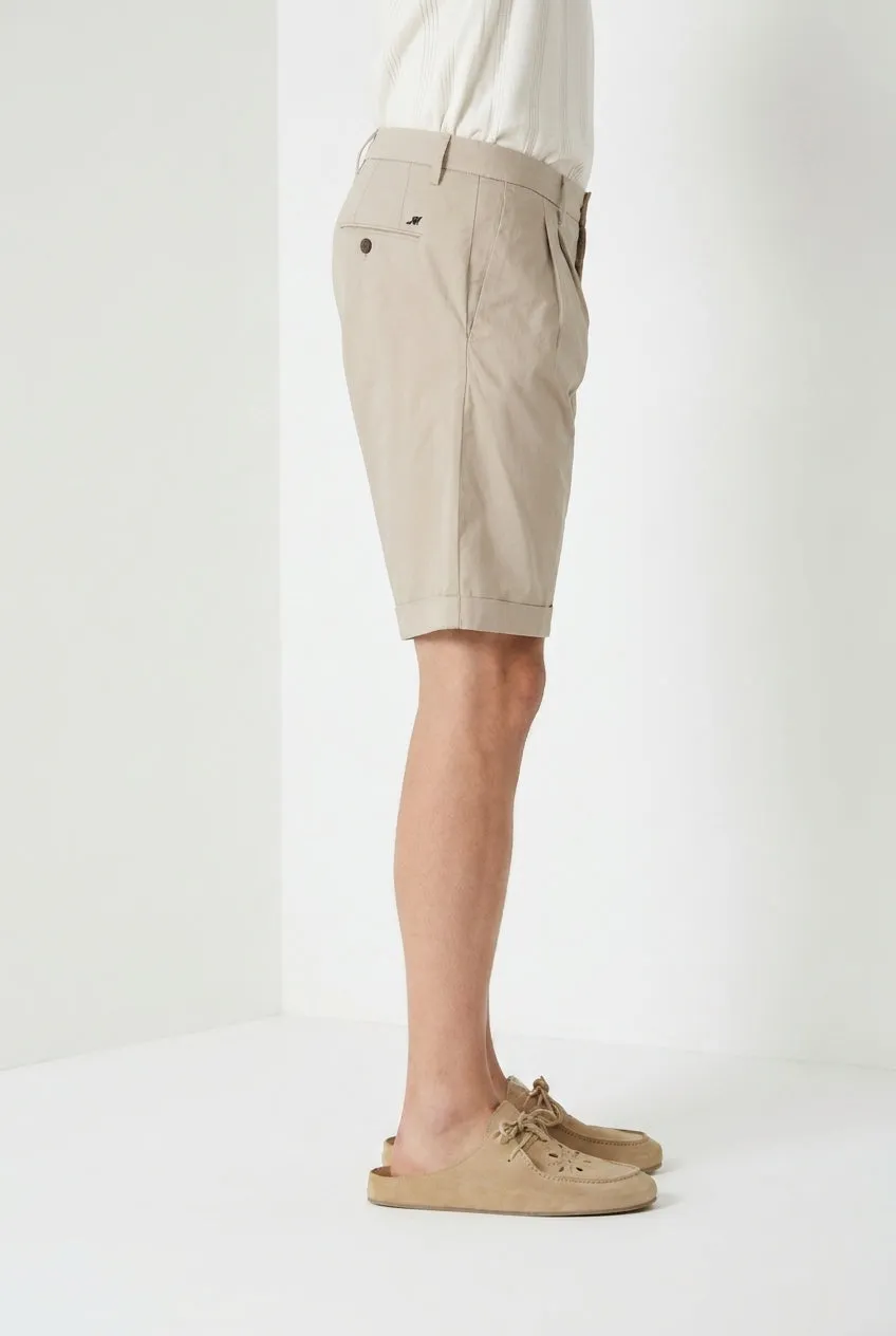 Mason's New York 2 Pinces bermudashorts lysebeige regular