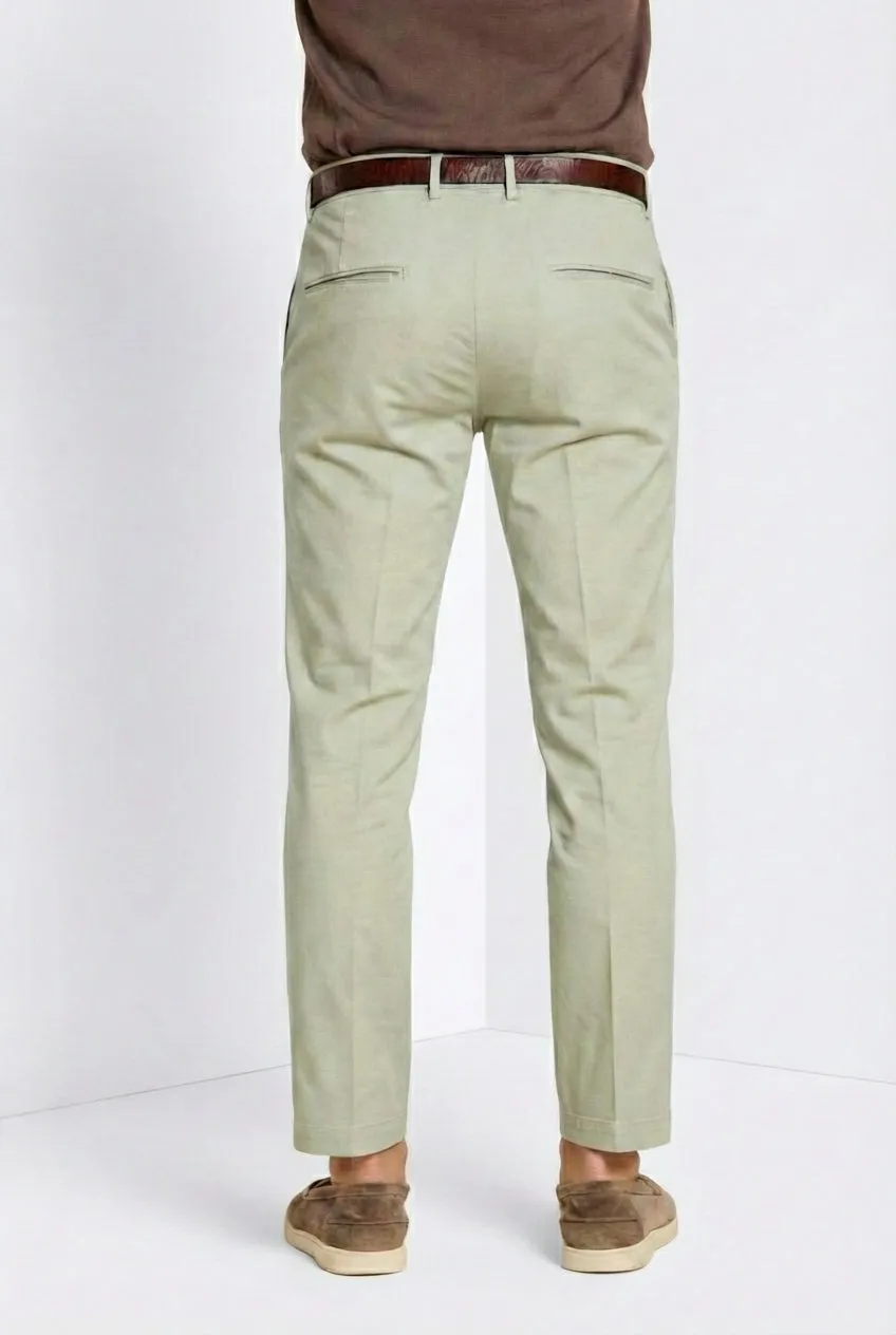 Mason's Torino Flex chinos pastelgrøn slim fit