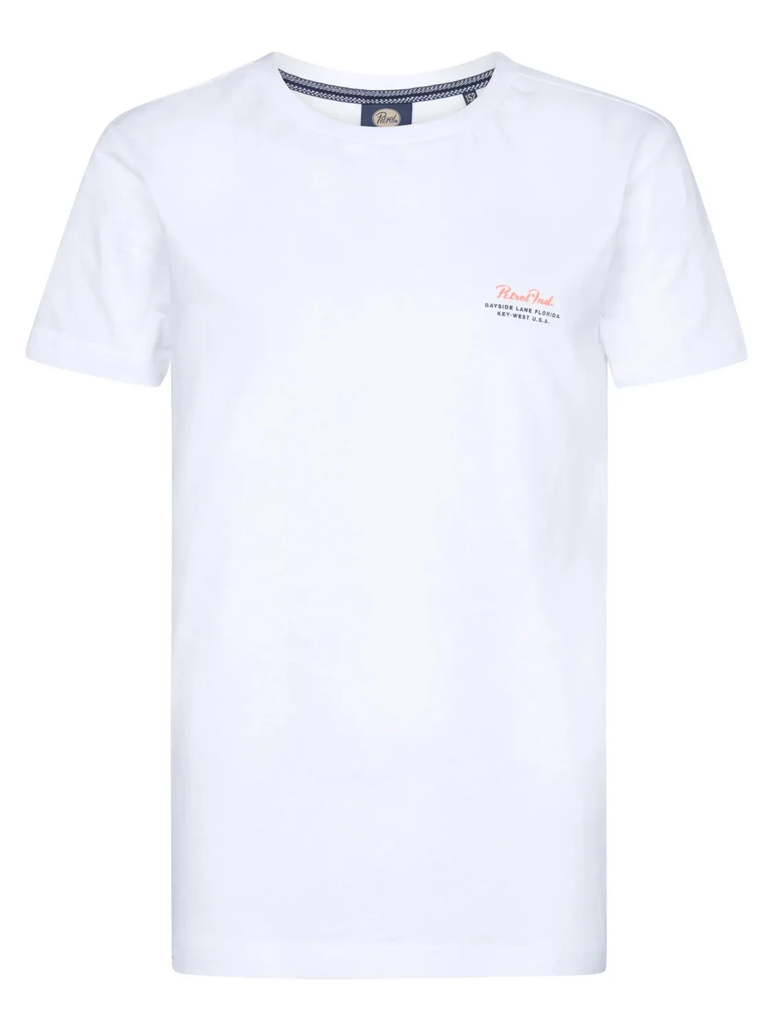 Petrol Tealshore backprint T-shirt dreng økologisk
