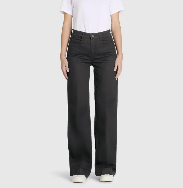 MAC Wide 5228 jeans sort wide fit