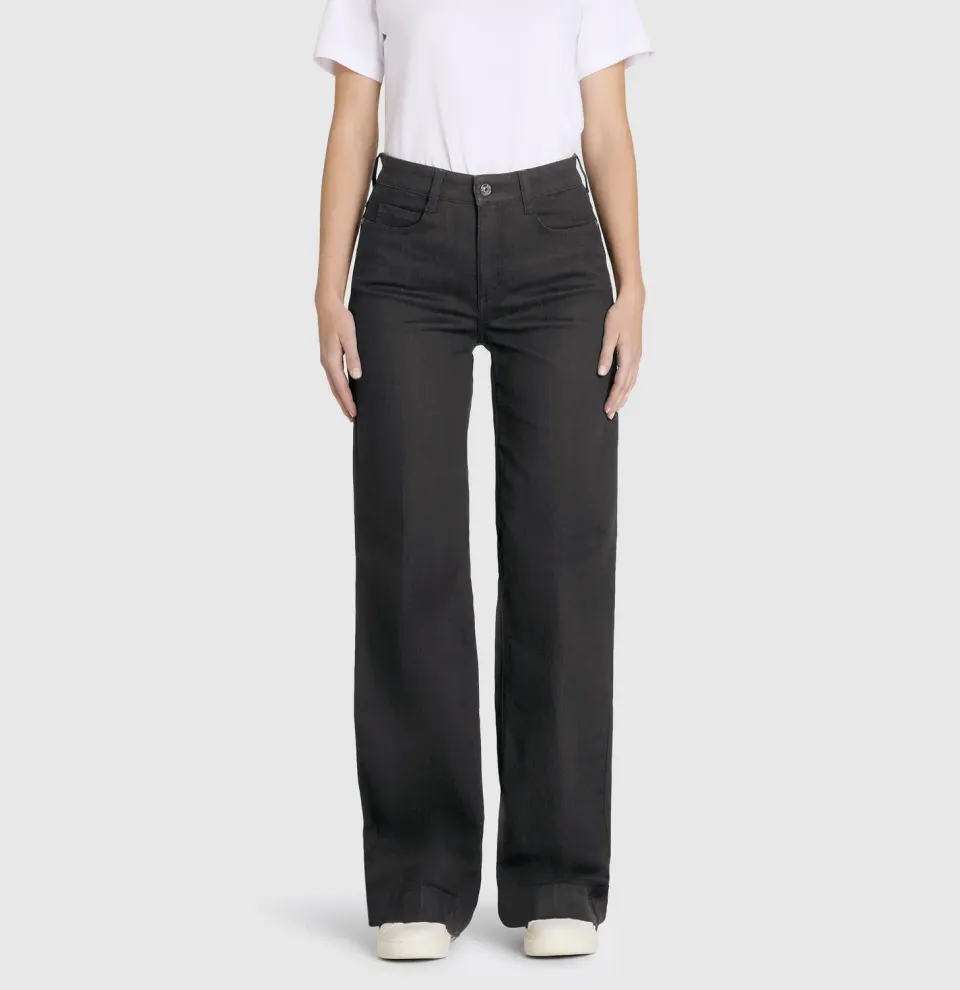 MAC Wide 5228 jeans sort wide fit