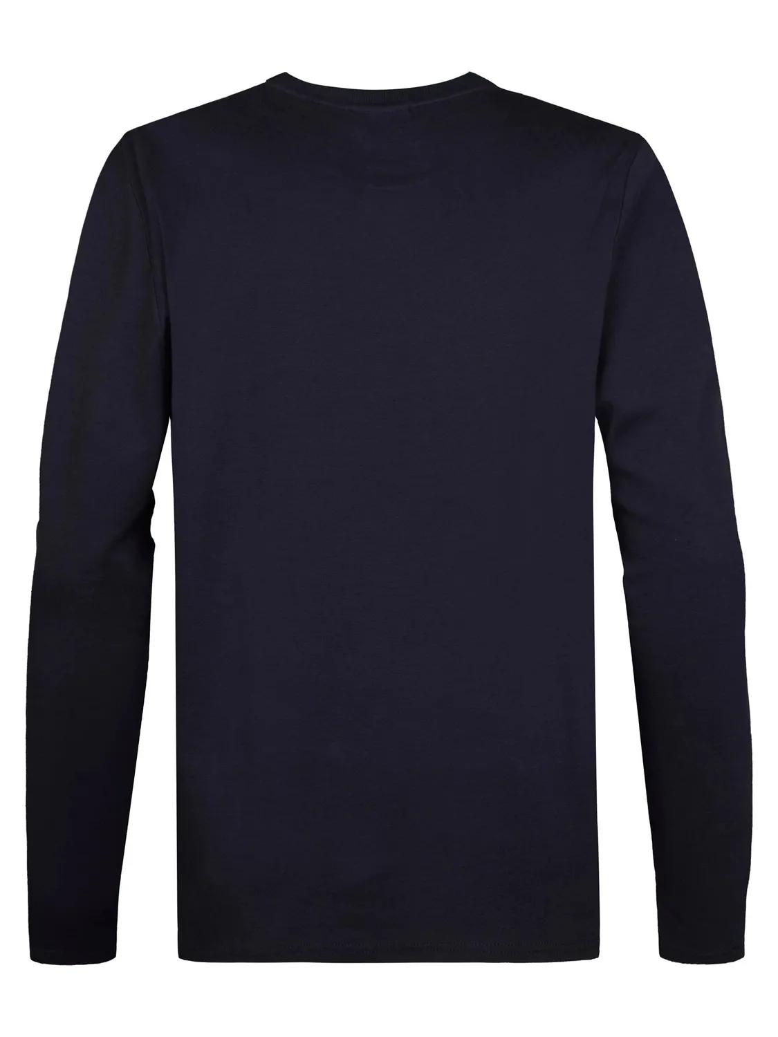 Petrol Industries Miller langærmet T-shirt Royal Navy bomuld