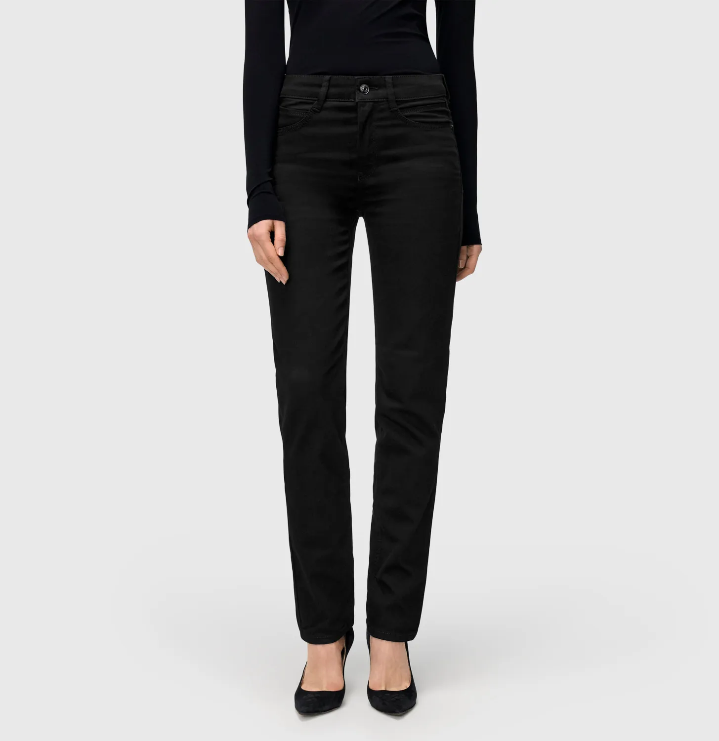 MAC Jeans Angela jeans sort straight