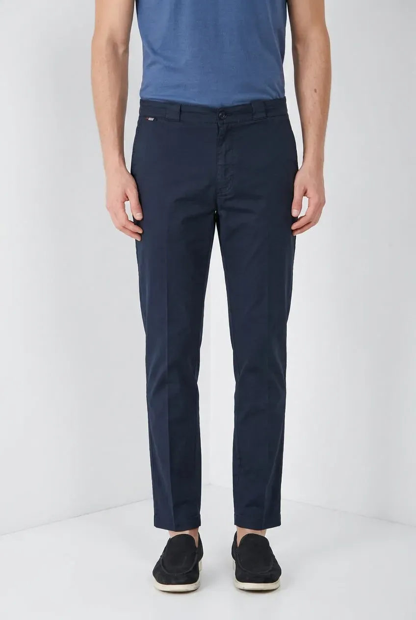 Mason's Madison M74 chinobukser natblå carrot