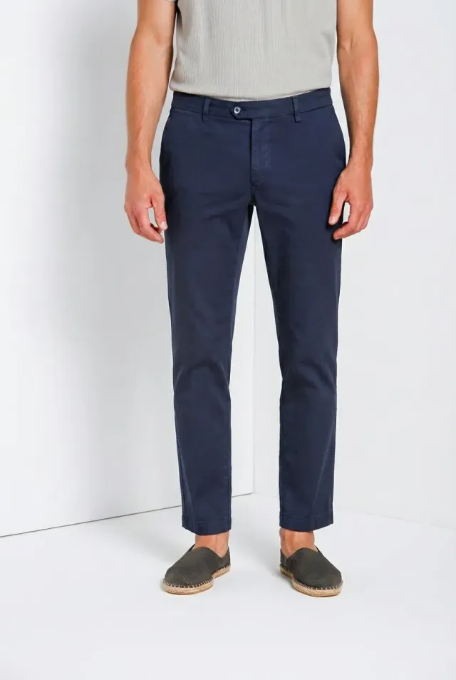 Mason's New York herre chino navy regular fit