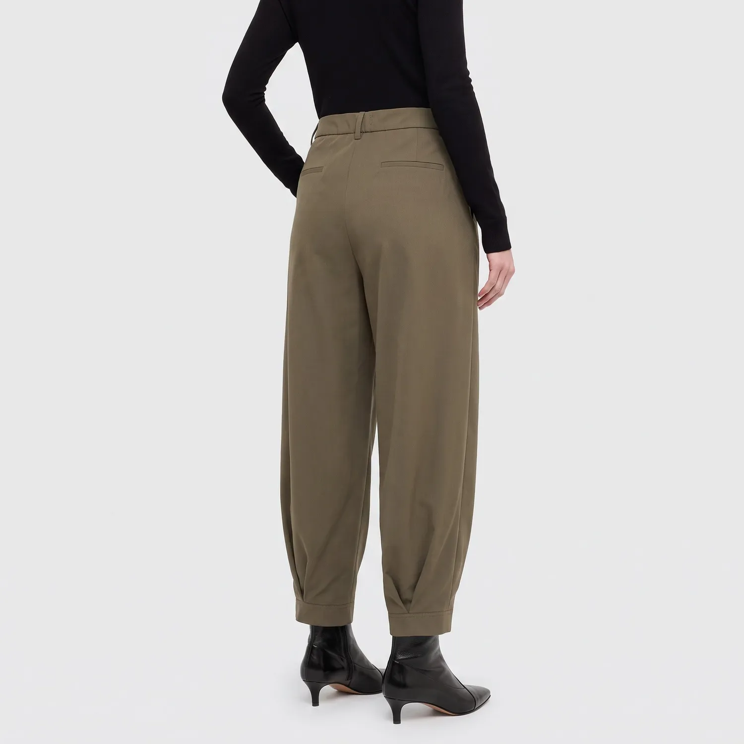 MAC Balloon 2253-00-0231 bukser grøn wide fit