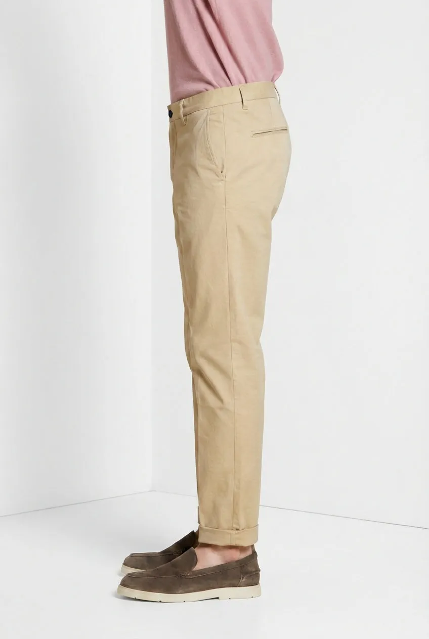 Mason's Boston chino bukser perlegrå relaxed stretch