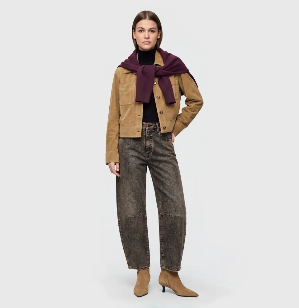 MAC Dakota Barrel jeans beige barrel fit