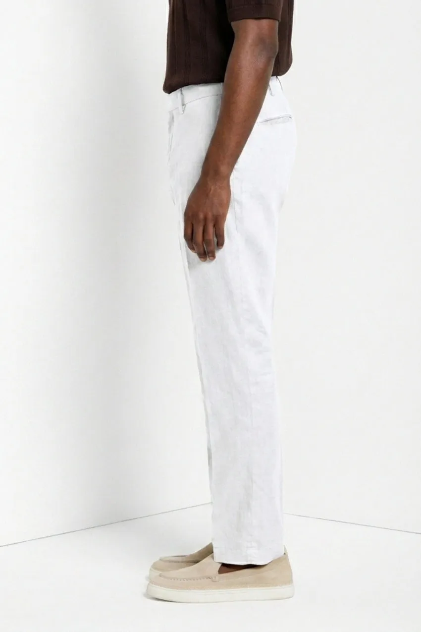 Mason's New York Icon Flex chinos hvid regular fit