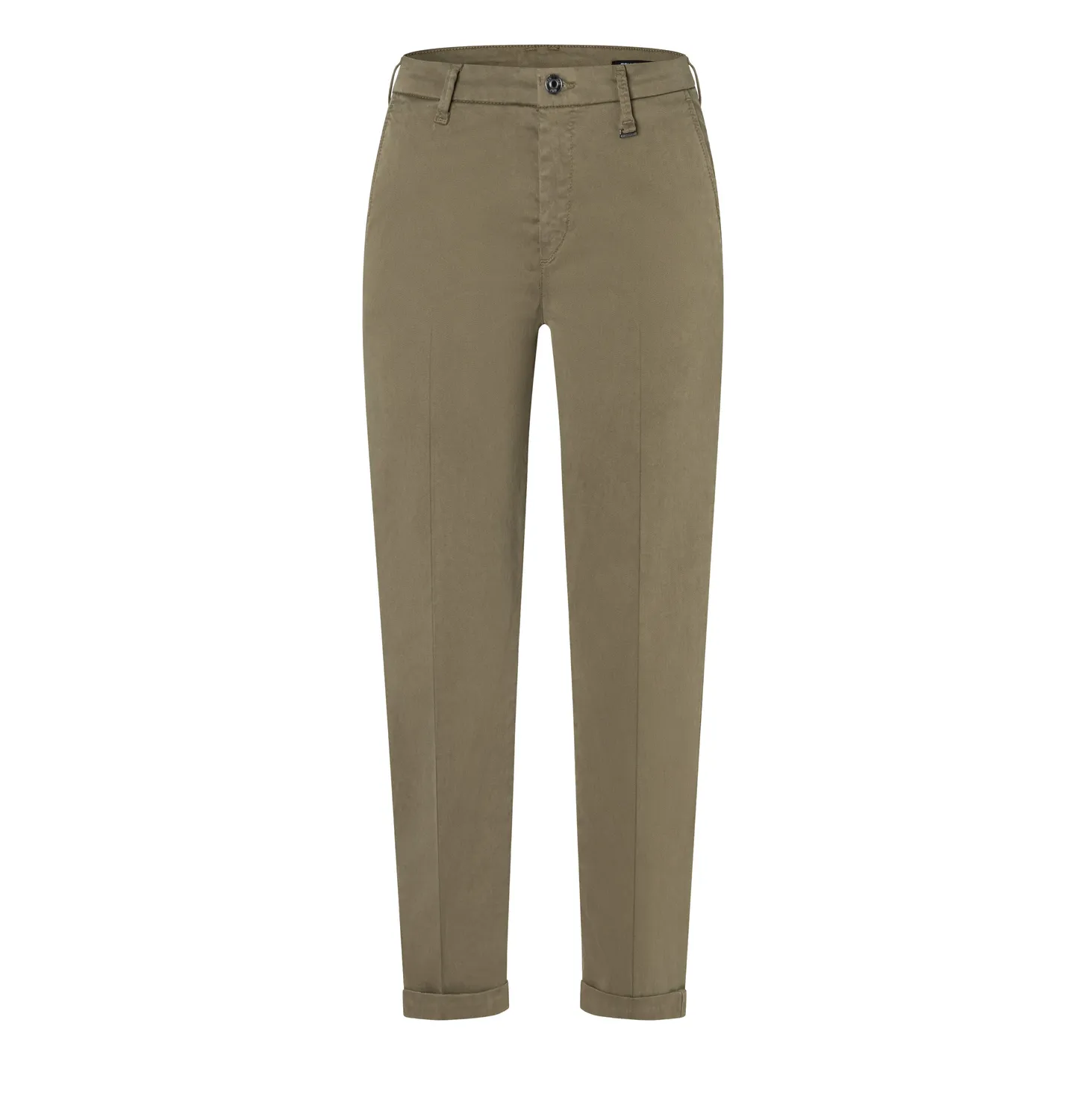 MAC Chino Turn Up 3075-00-0431L bukser grøn slim fit