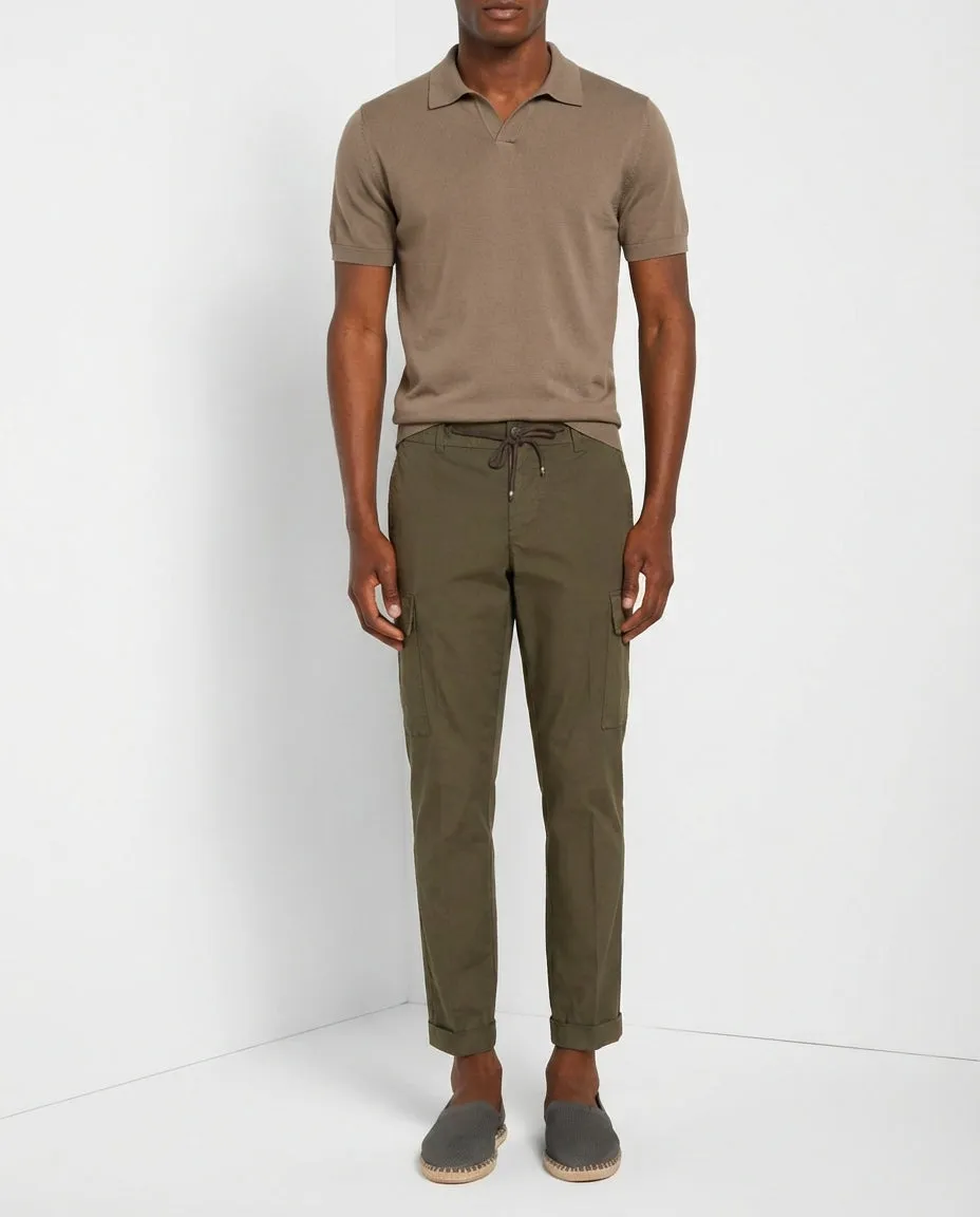 Mason's Chile Jogger cargo extra slim mørkegrøn