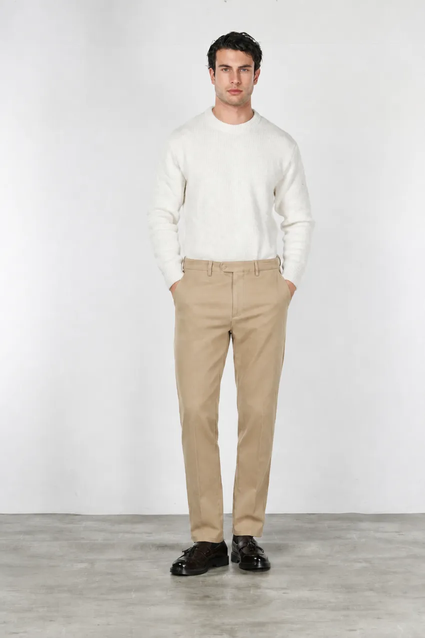 Mason's Square Work chino bukser mørk beige relaxed