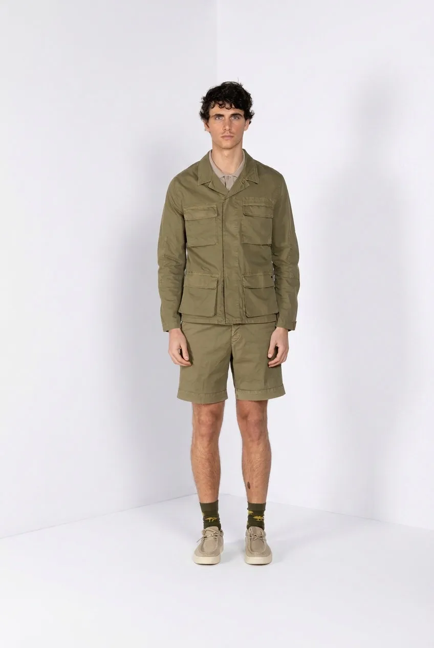 Mason's Flyshirt Delamere overshirt rosmarin