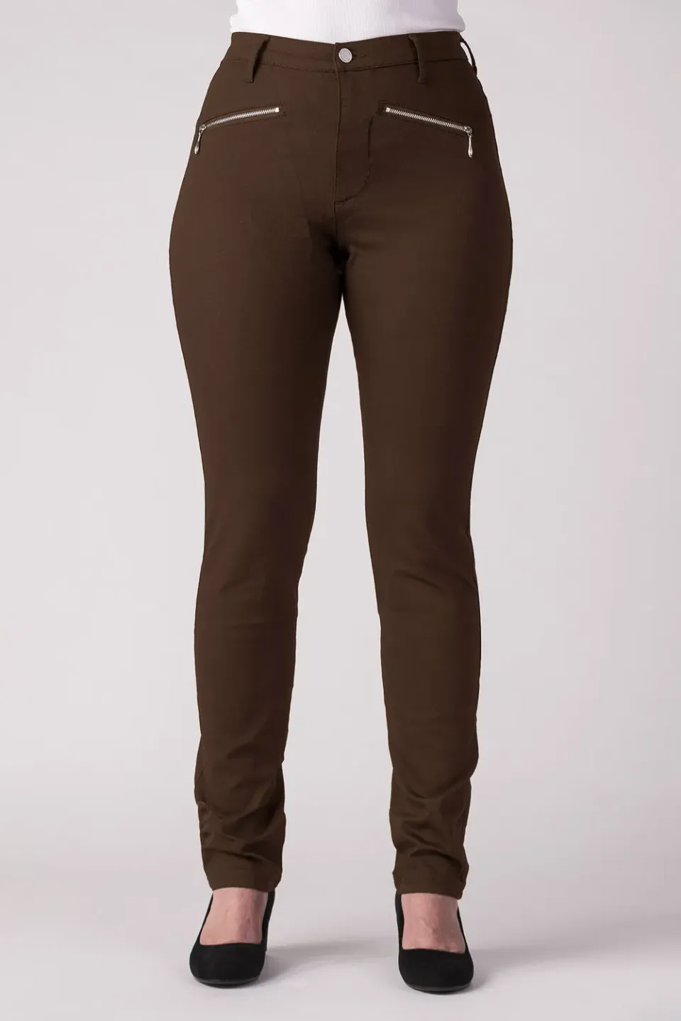 Merrytime Anna Slim 15628-430-60 bukser brun