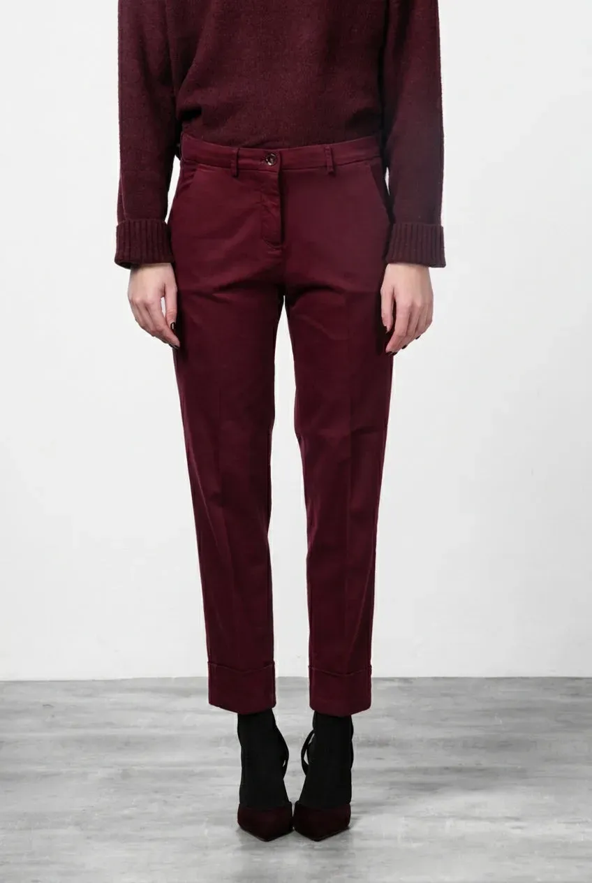 Mason's New York Carrot chinos carrot bordeaux
