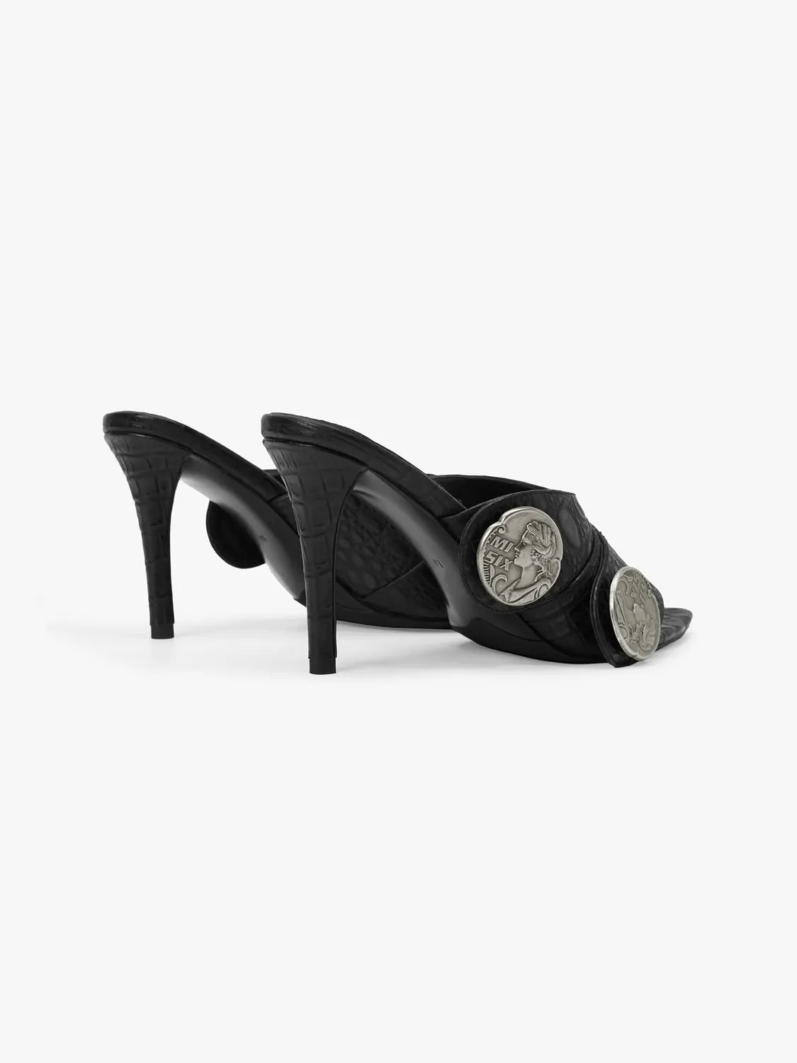 Miss Sixty Black Label stiletter sorte spids tå