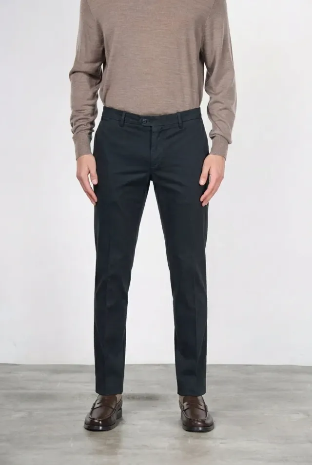 Mason's New York chinobukser antracit regular gabardine
