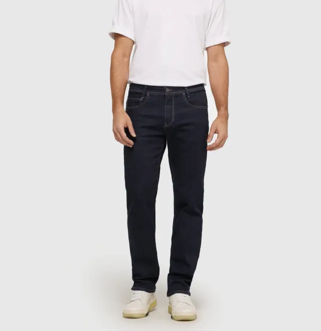 MAC Arne modern jeans mørkeblå stretch