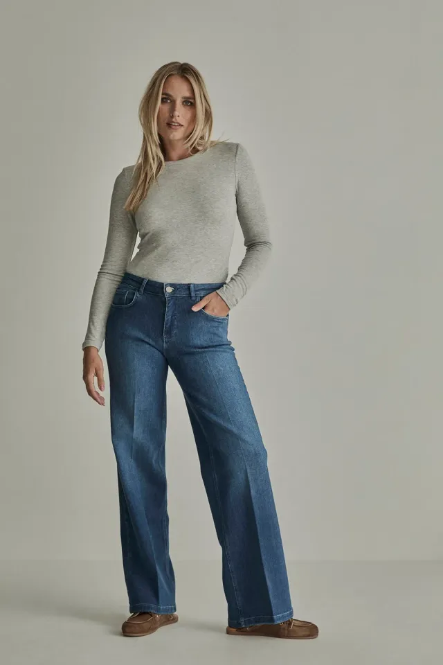 Para Mi Mira jeans Washed Night høj talje