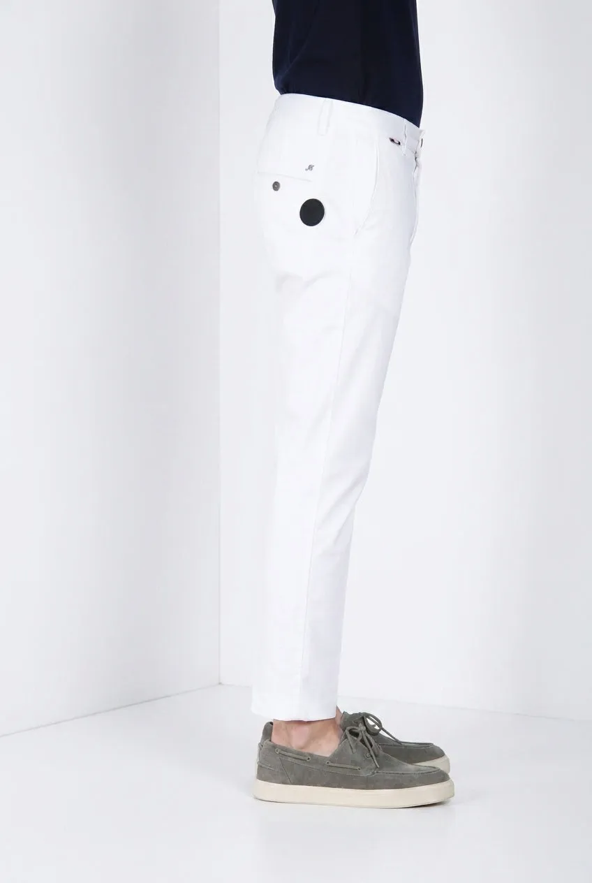 Mason's John Coolkhinos chinos hvid carrot fit