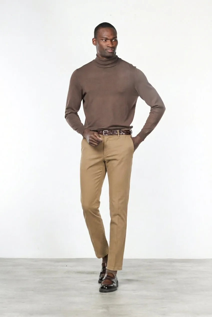 Mason's Milano chinos mørk beige extra slim