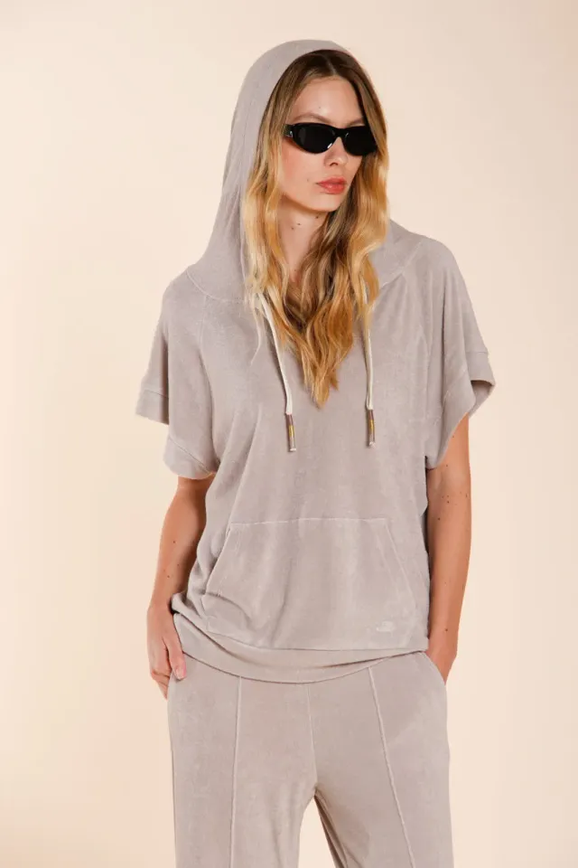 Mason's Marta sweatshirt beige kortærmet