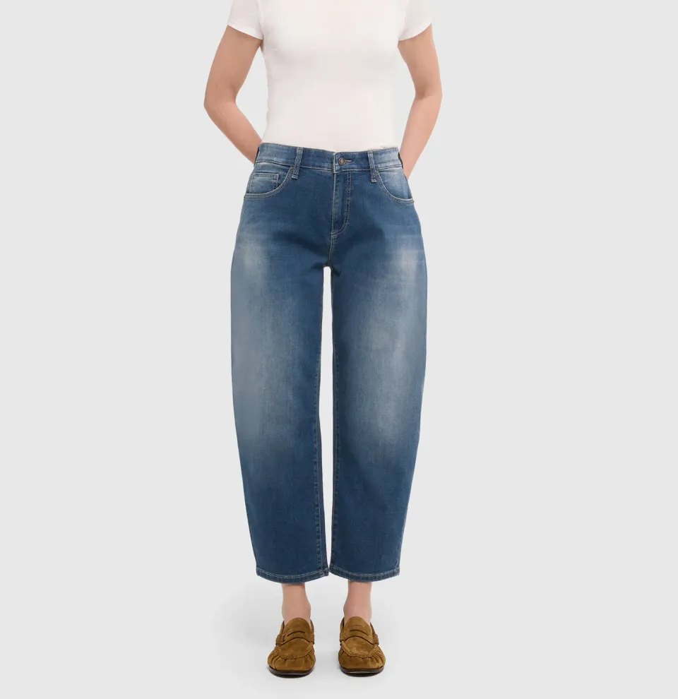 MAC Jeans Danni jeans mellemblå barrel fit