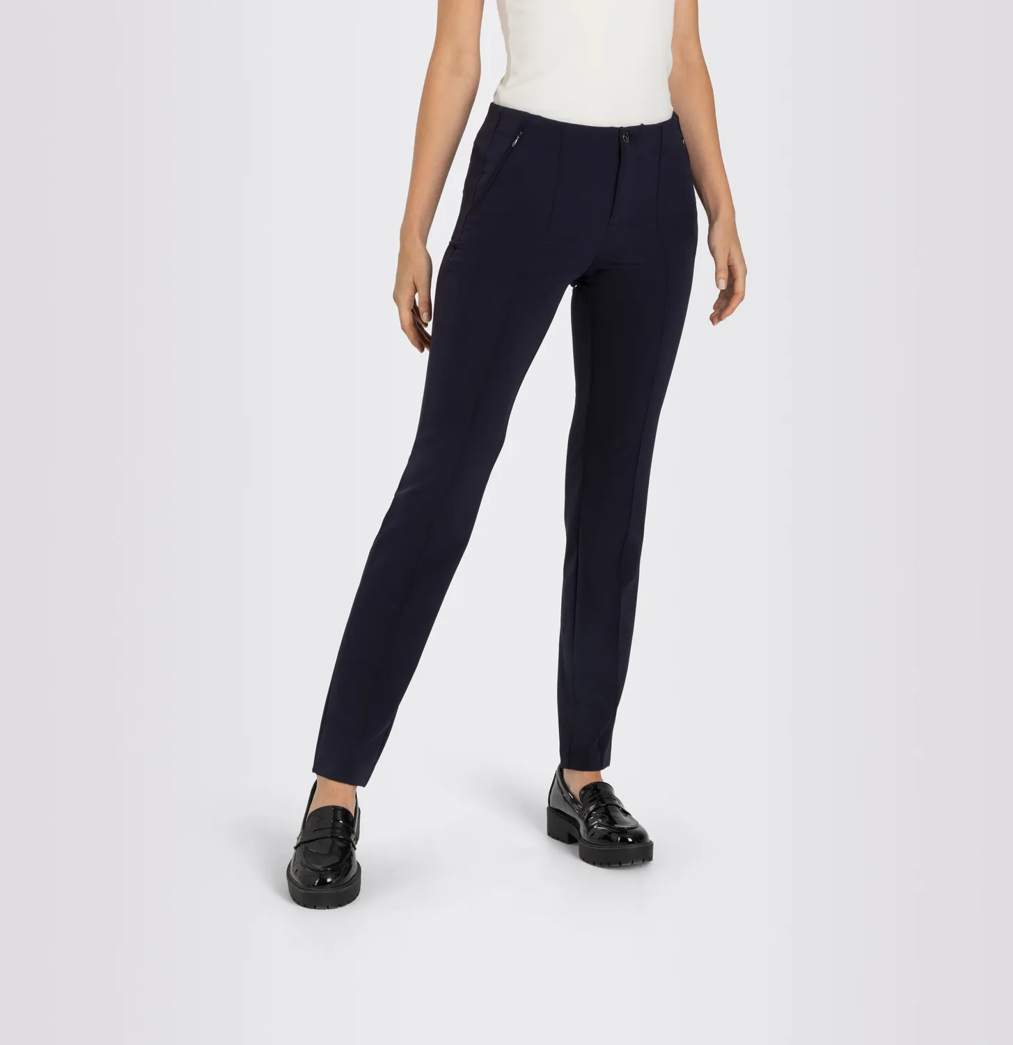 MAC Anna 5293 bukser mørkeblå slim fit