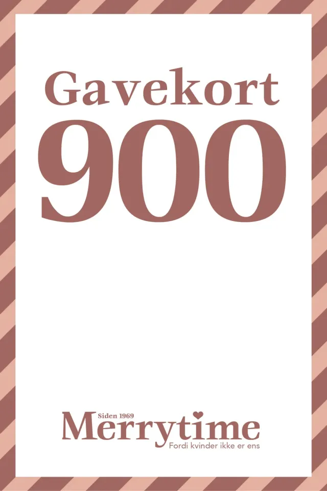 Merrytime Gavekort 900 kr. digitalt gavekort til jeans