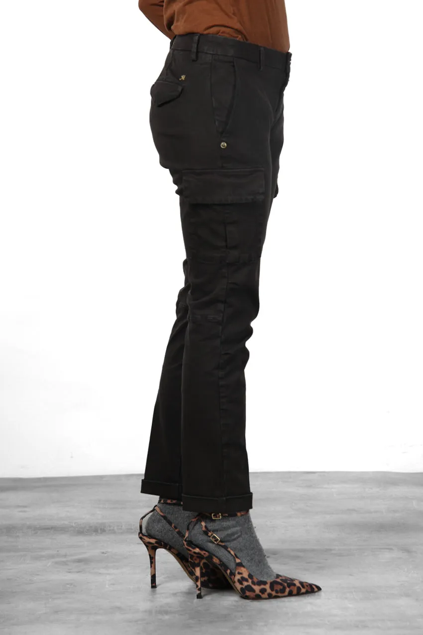 Mason's Chile City cargobukser mørkebrun slim fit