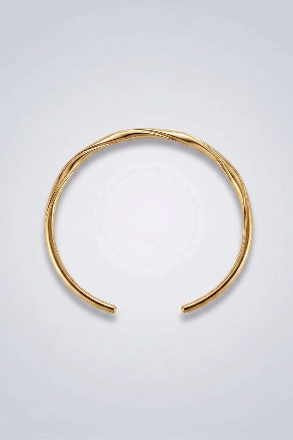 Organsk Essence Bangle armbånd guld åben
