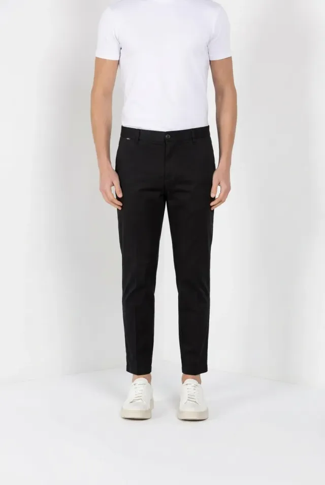 Mason's John Coolkhinos chinos sort carrot fit satin