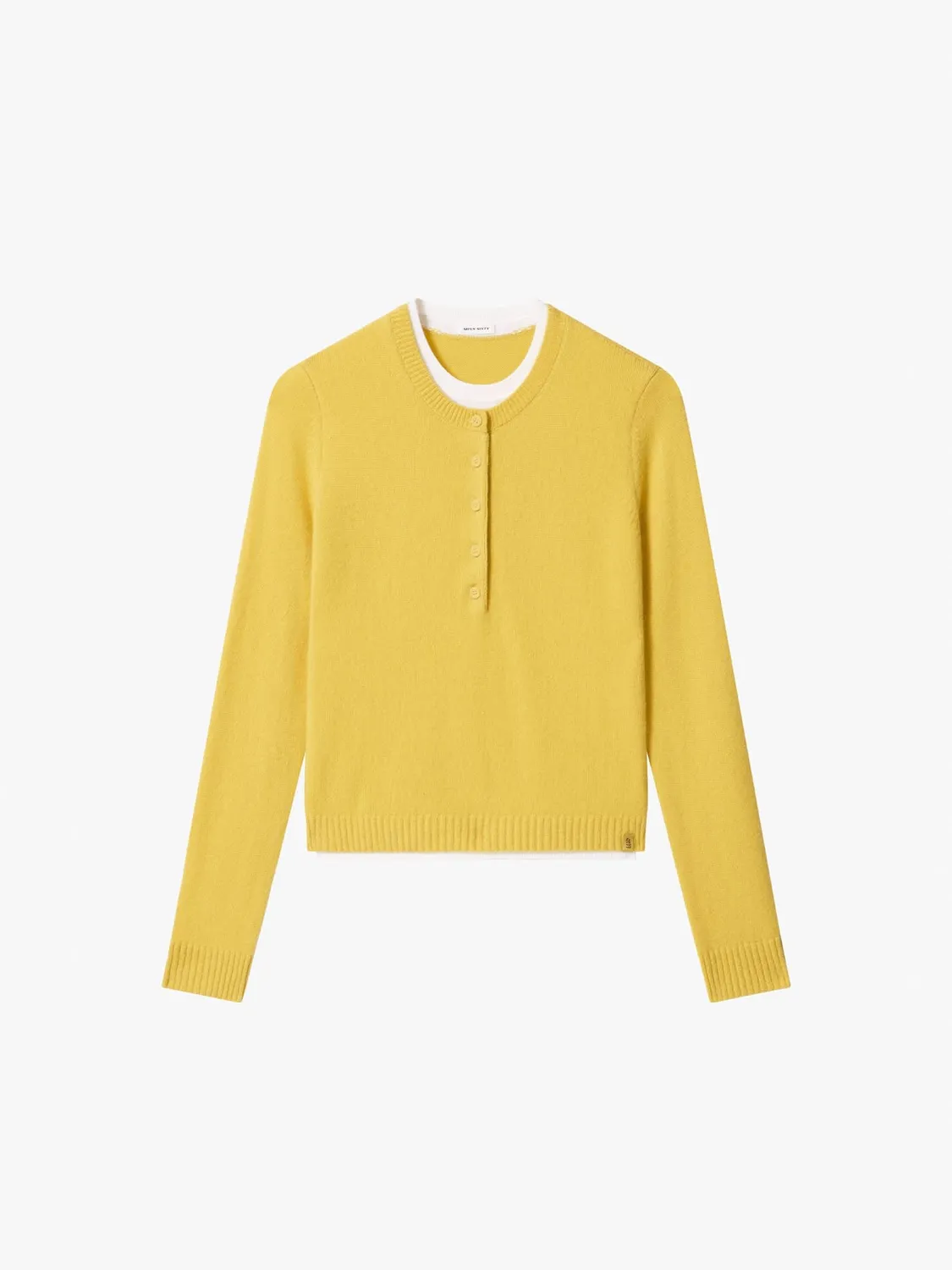 Miss Sixty Layered Cashmere sweater gul cashmere