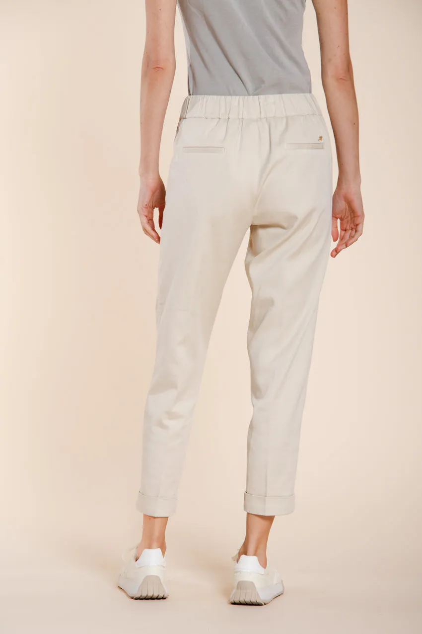 Mason's Easy Jogger chinobukser latte lyocell relaxed
