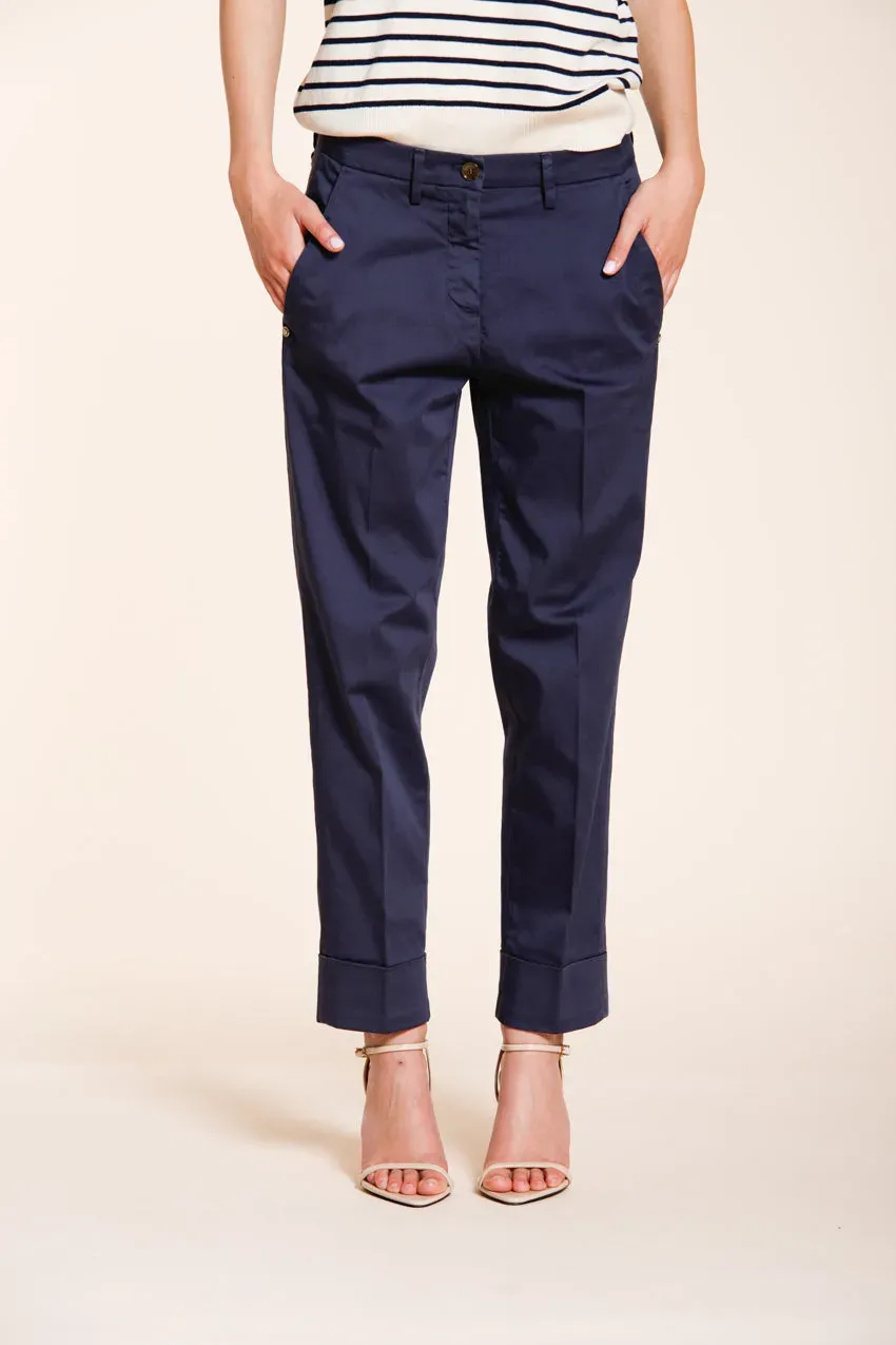 Mason's New York Carrot chinobukser navy stretch dame
