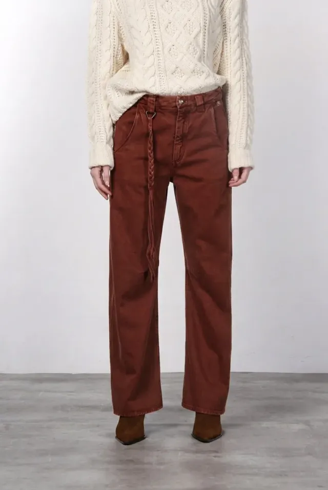 Mason's Violette chino bukser ballon teglrød
