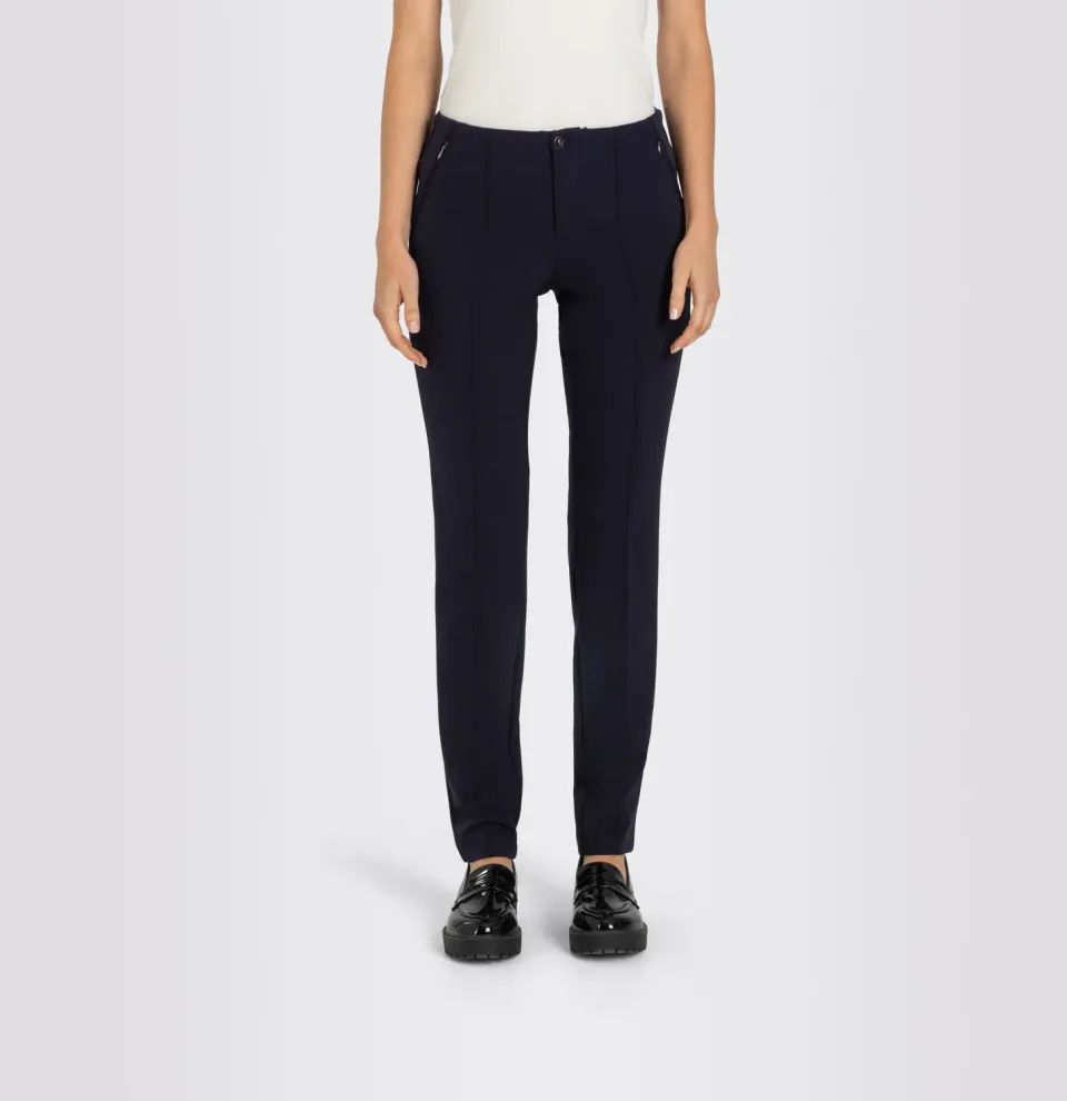 MAC Anna 5293 bukser mørkeblå slim fit