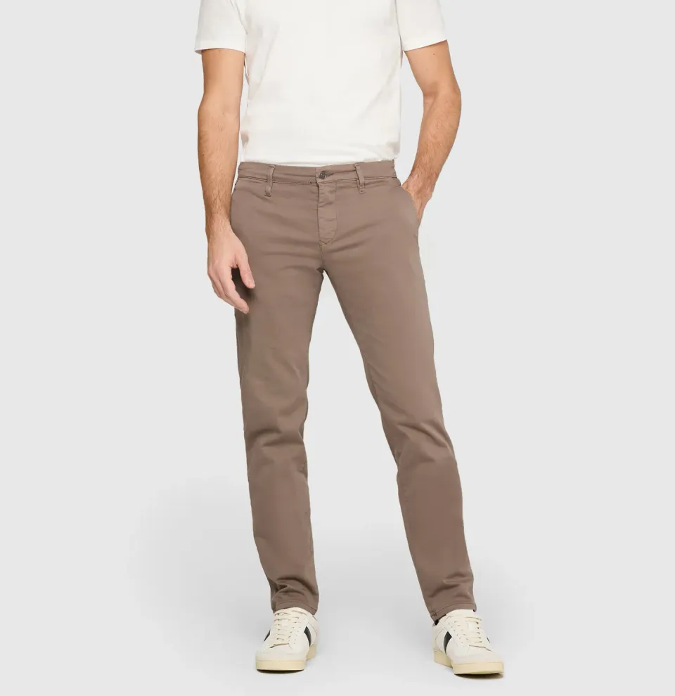 MAC Driver Pants 6351-00-1995L chino brun stretch
